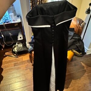 Black and white Stunning Evening Dress